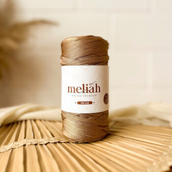 Fio Lux -  FIO DE MALHA PREMIUM MELIAH - cor: CALDA DE AÇÚCAR