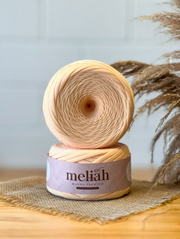 Fio de malha PREMIUM MELIAH - cor: MOUSSE DE MARACUJÁ
